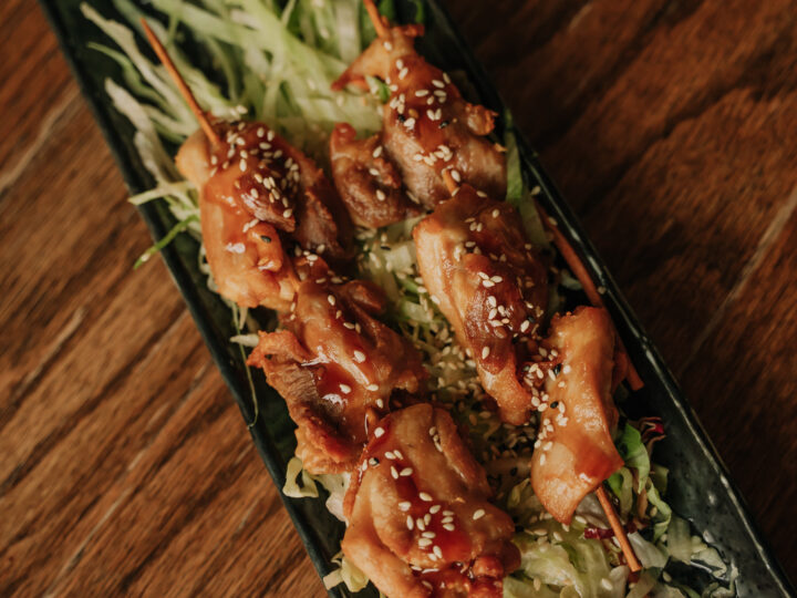 Teriyaki Hähnchenspieße