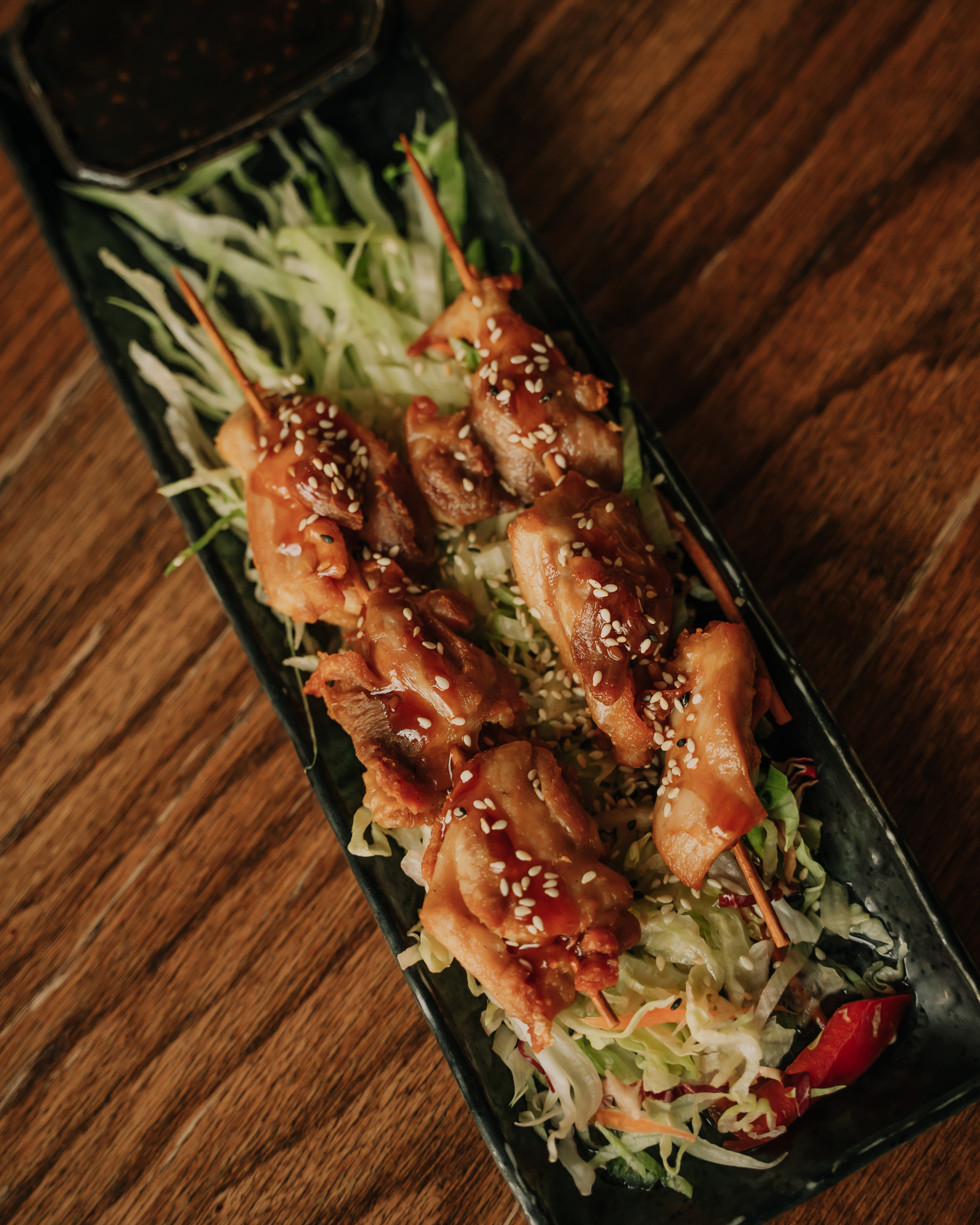 Teriyaki Hähnchenspieße